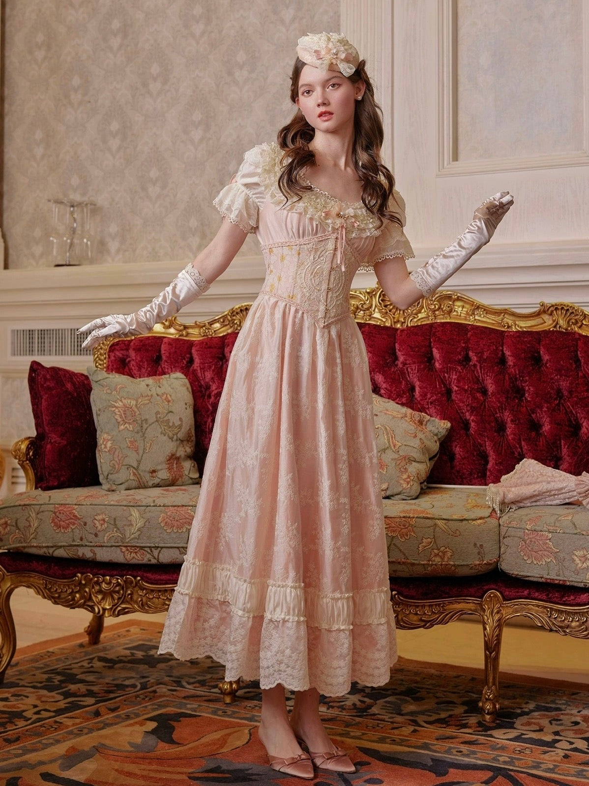 Hawkins Tea dress set MonBelAmour Hawkins Tea dress set MonBelAmour