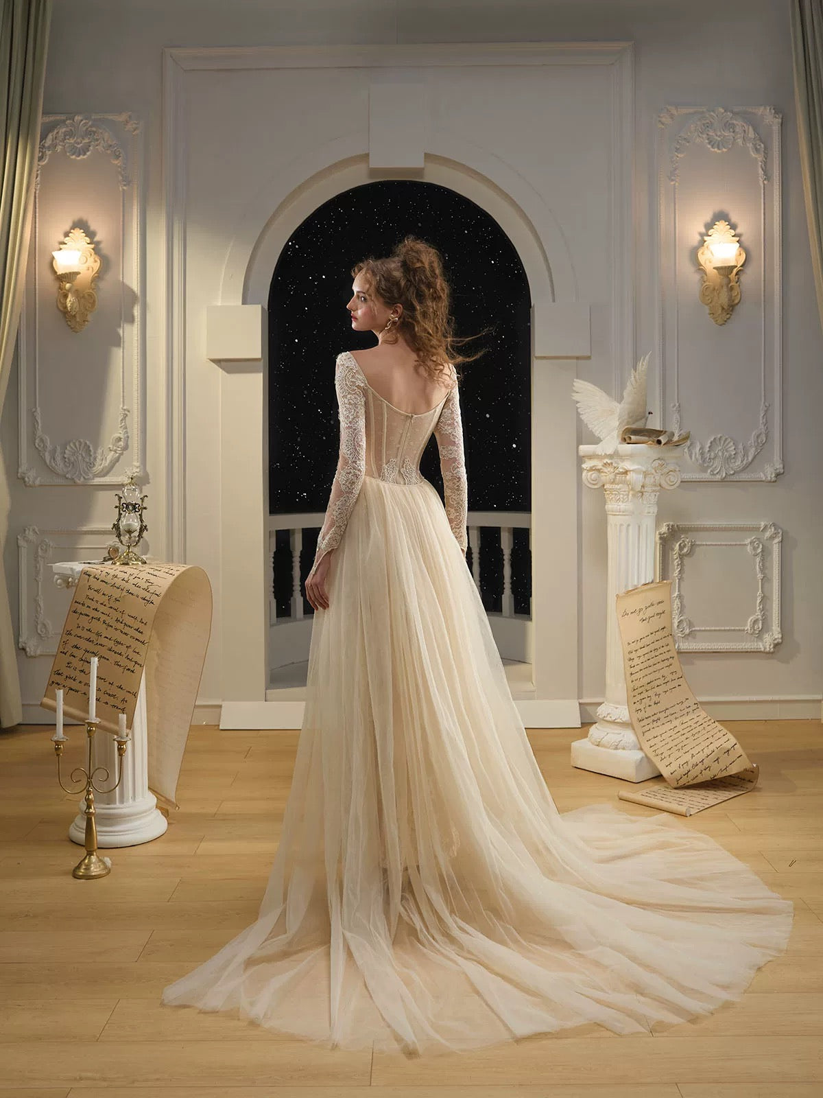 swan lace dress Swan Serenade Dress | Occasion Dress in Sizes XXS6X