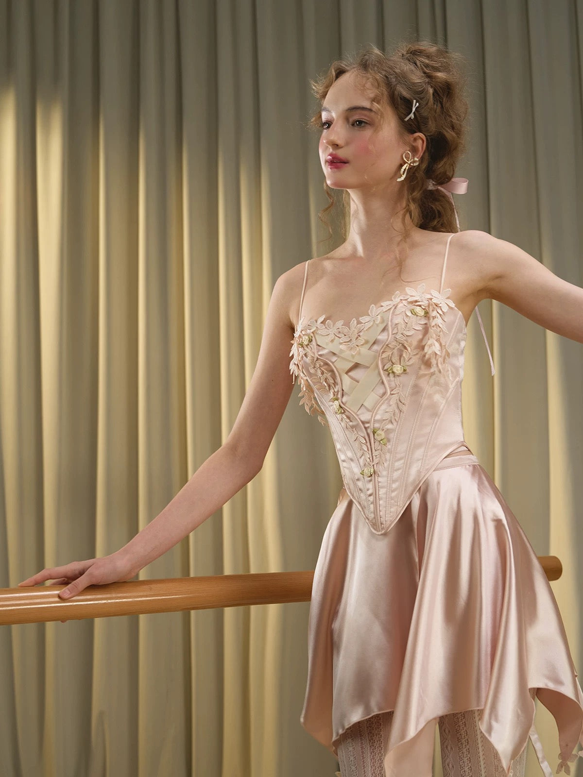 Graceful Willow corset & skirt set