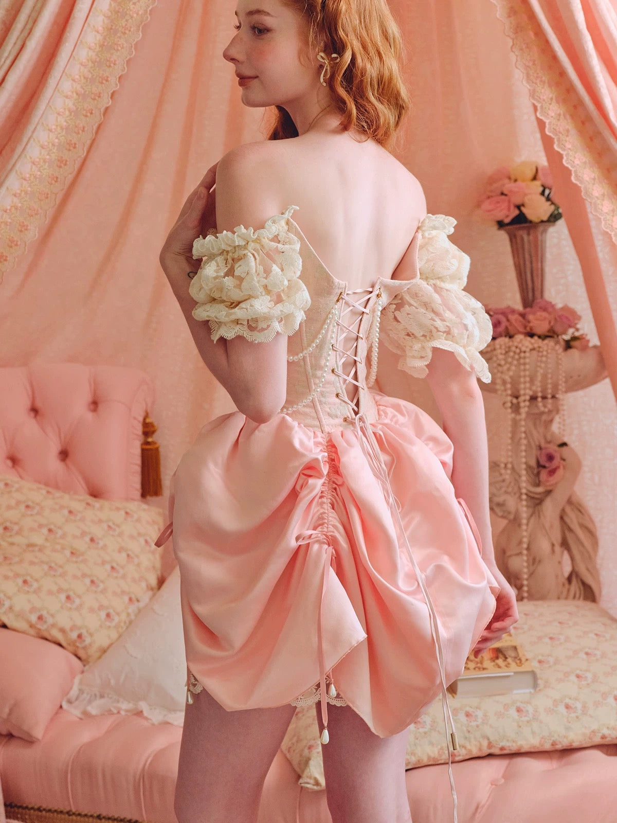 sailor moon pink dress Handmade Labubu Sailor Moon Pink Dress with Accessories
