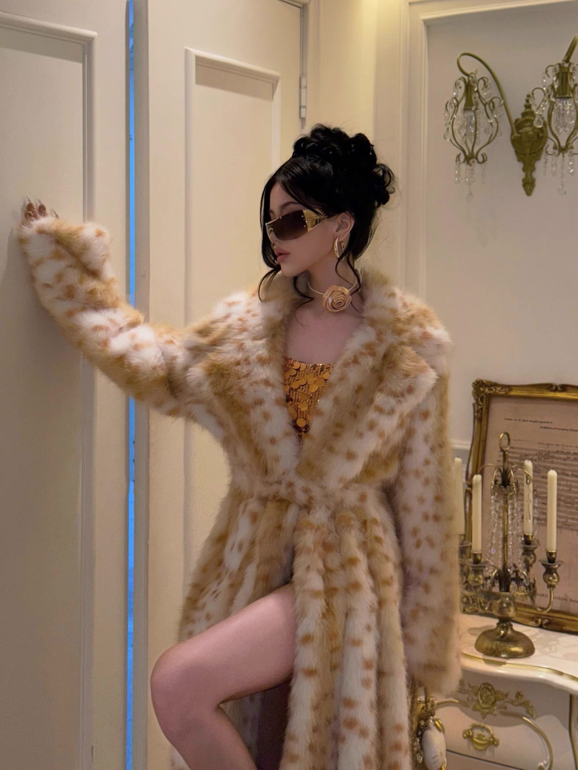 Modern Belle Reindeer Maxi Fur Coat – ÀMonBelAmour Modern Belle Reindeer Maxi Fur Coat – ÀMonBelAmour