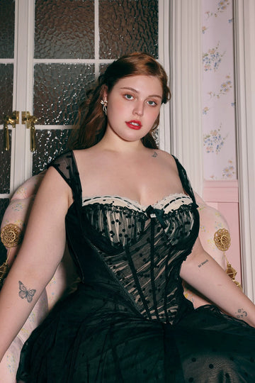 Midnight Dream fishbone dress