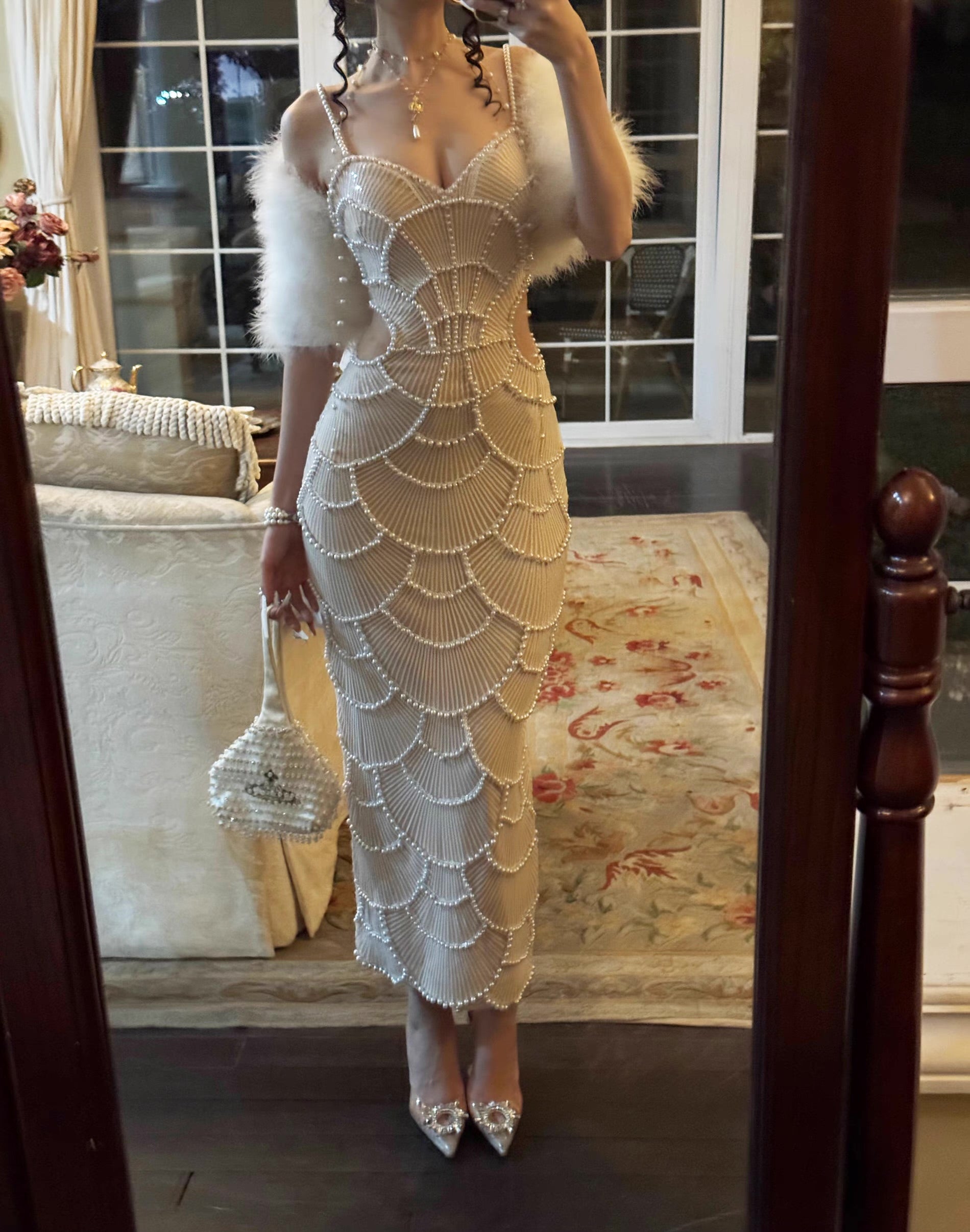 pearl themed party dress Diamonds and pearls theme birthday outfit