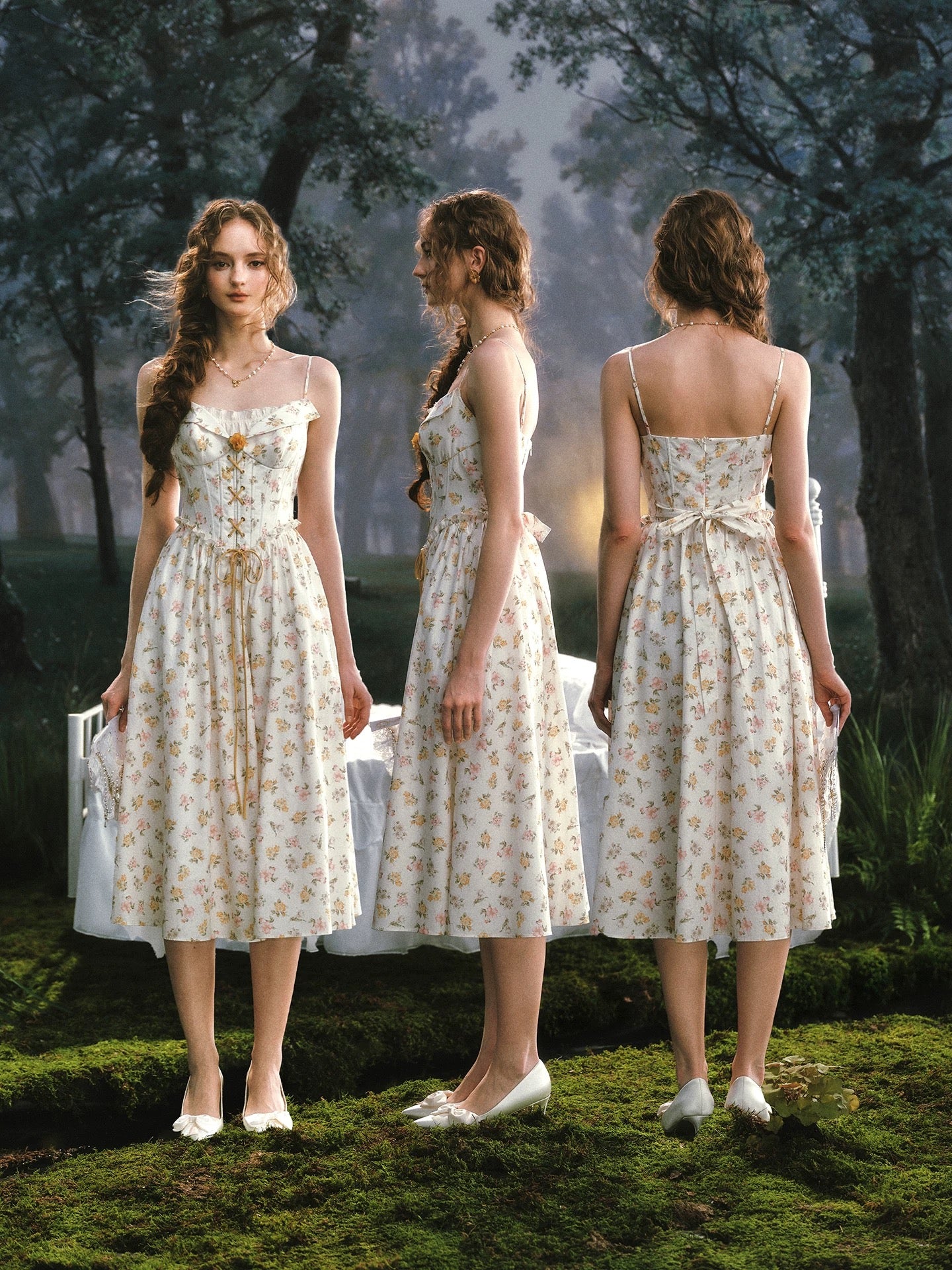 Citrine Haze Dress & cardigan set – ÀMonBelAmour