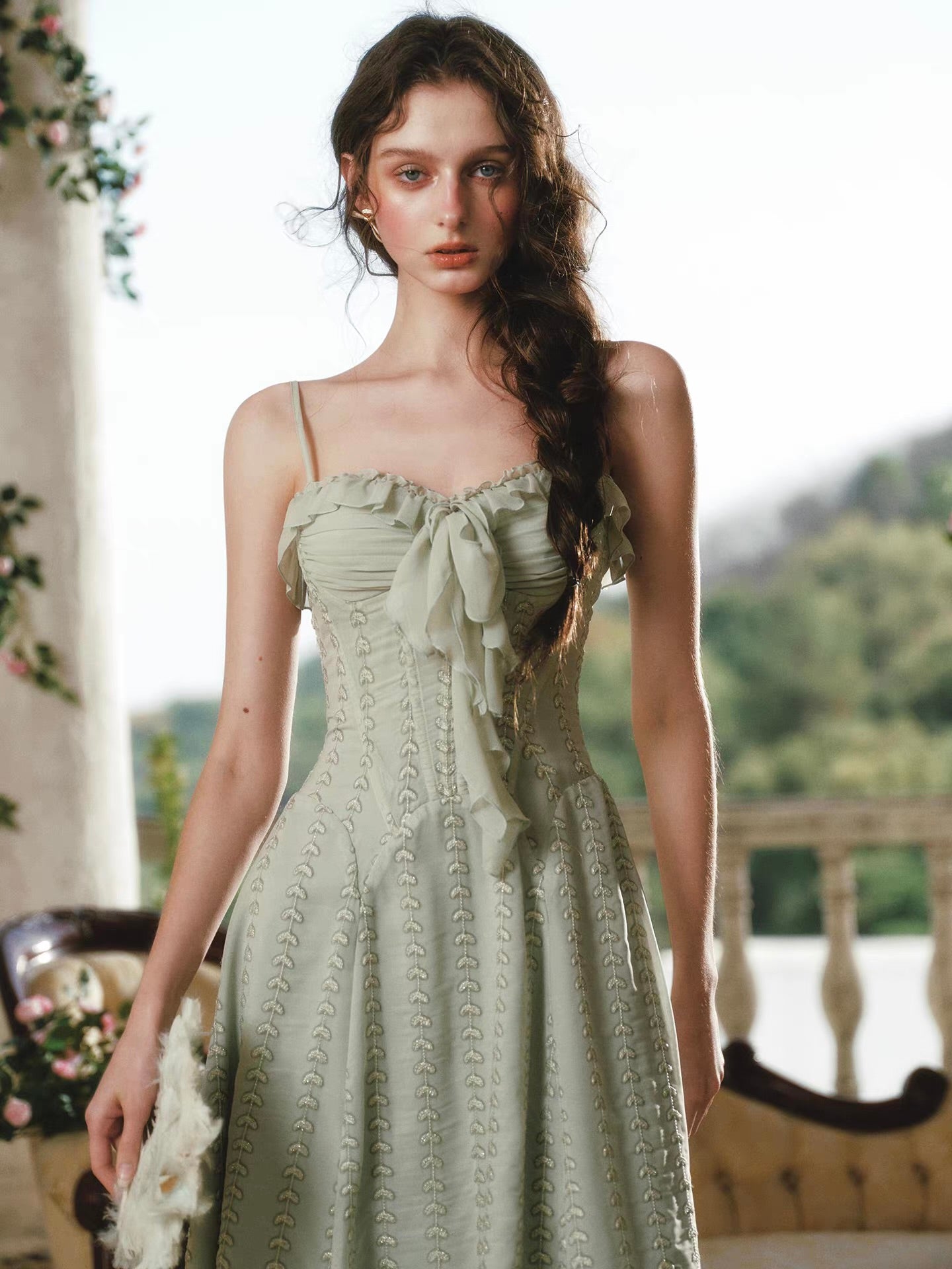 Fern Fantasia dress & cardigan set – ÀMonBelAmour