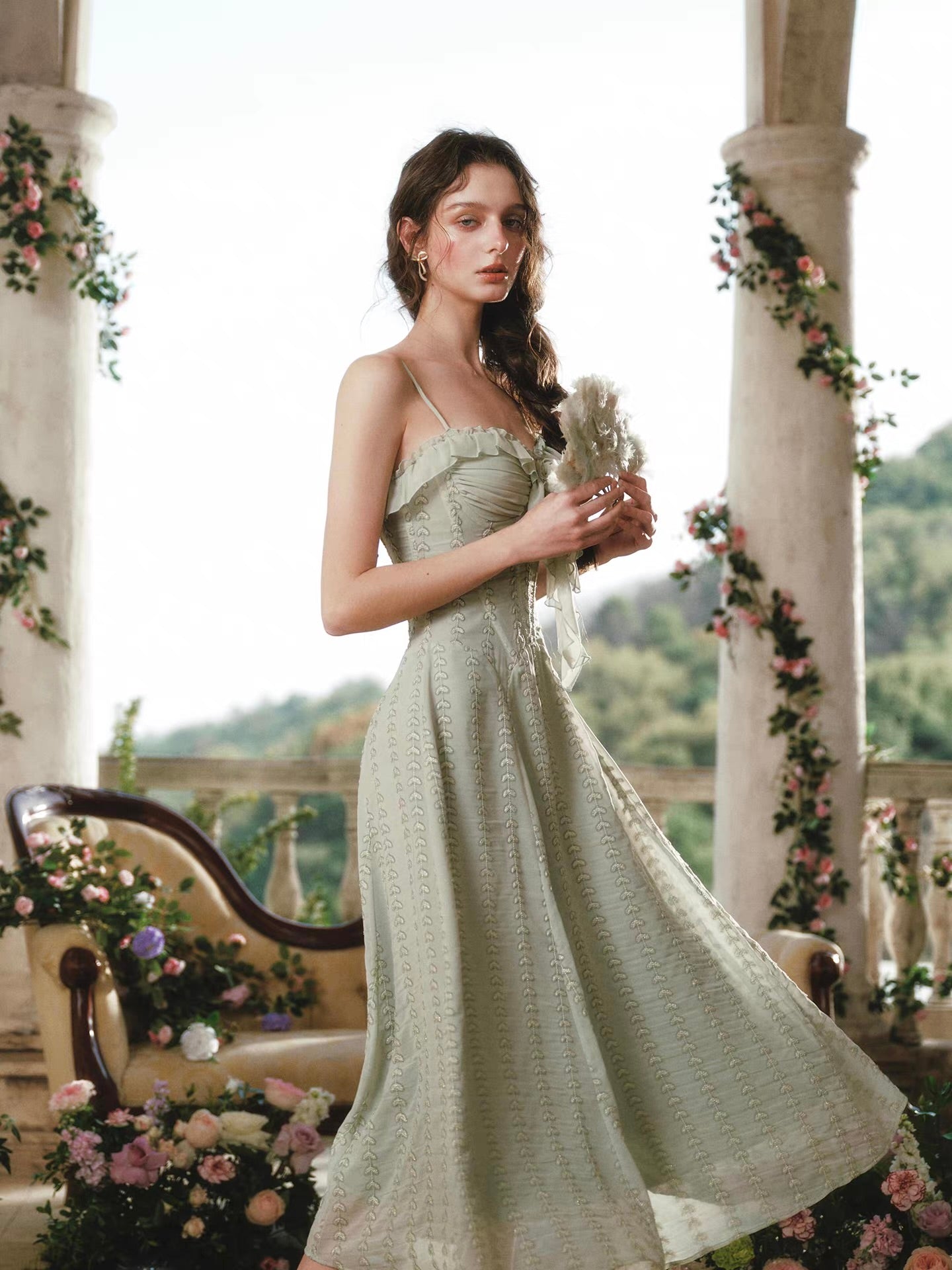 Fern Fantasia dress & cardigan set – ÀMonBelAmour