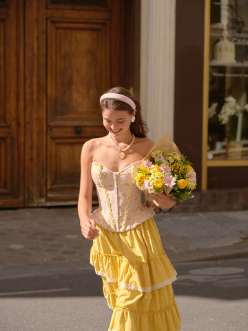 Fleur Dorée corset & skirt set
