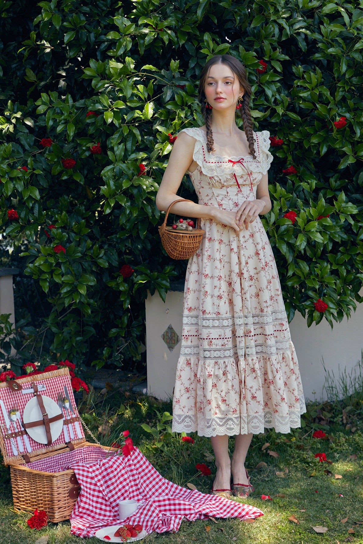 pomegranate red dress Heroine Maxi Dress in Pomegranate Print 2X