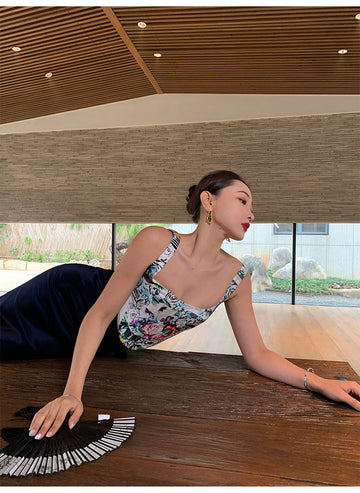 Danqing Floral top