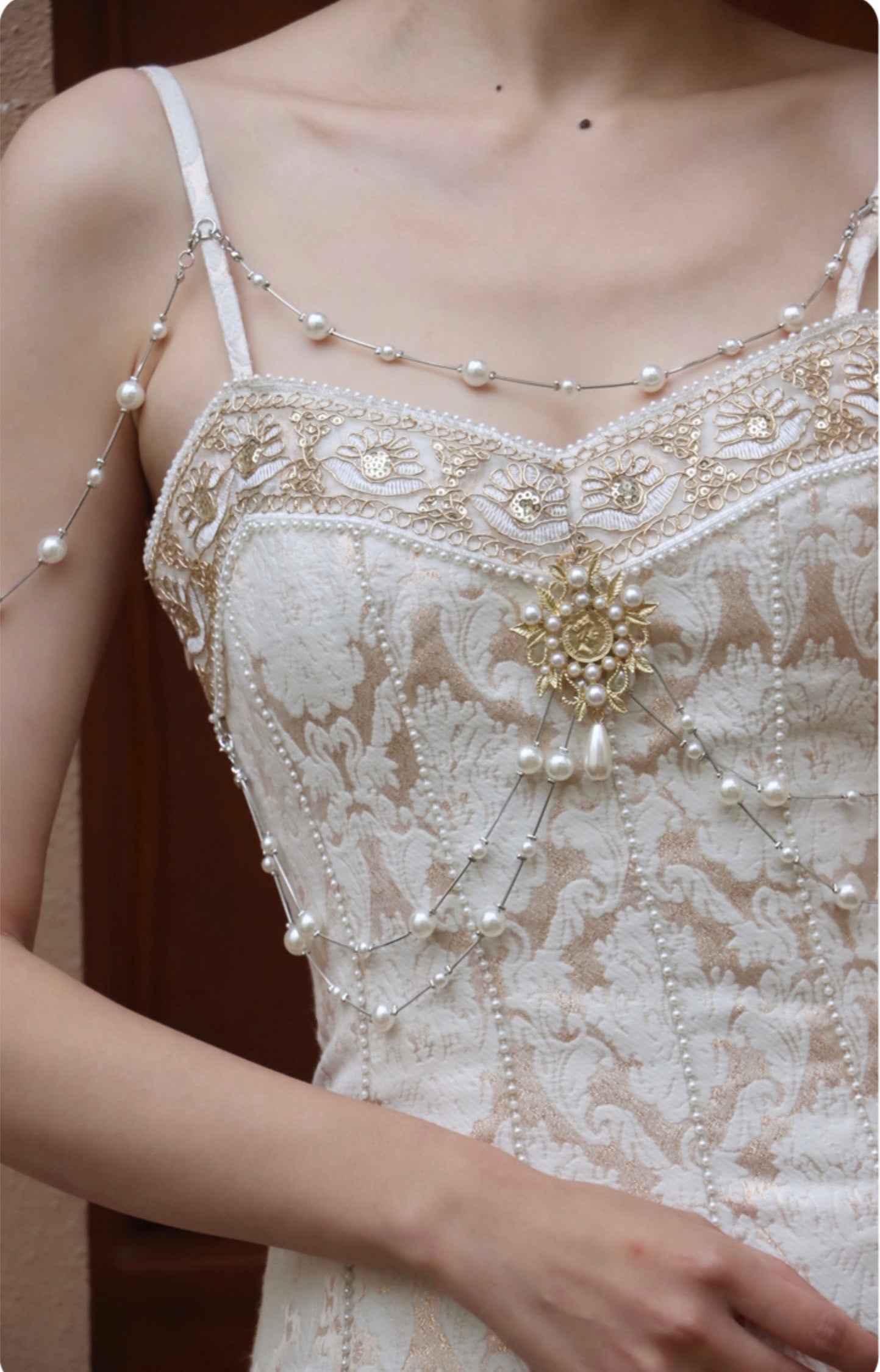 sybil baroque pearl mermaid dress Sybil baroque pearl mermaid dress MonBelAmour