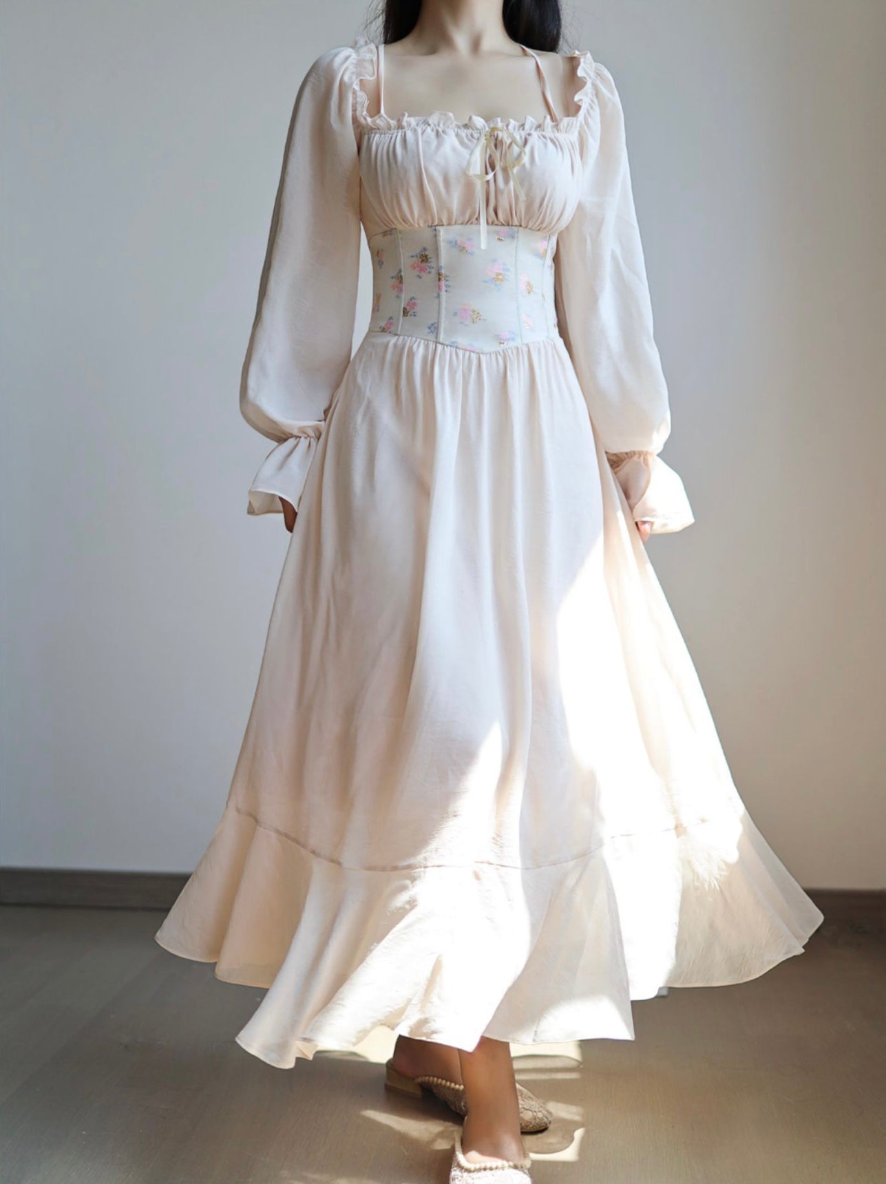 white dress depop Odelia dress – ÀMonBelAmour