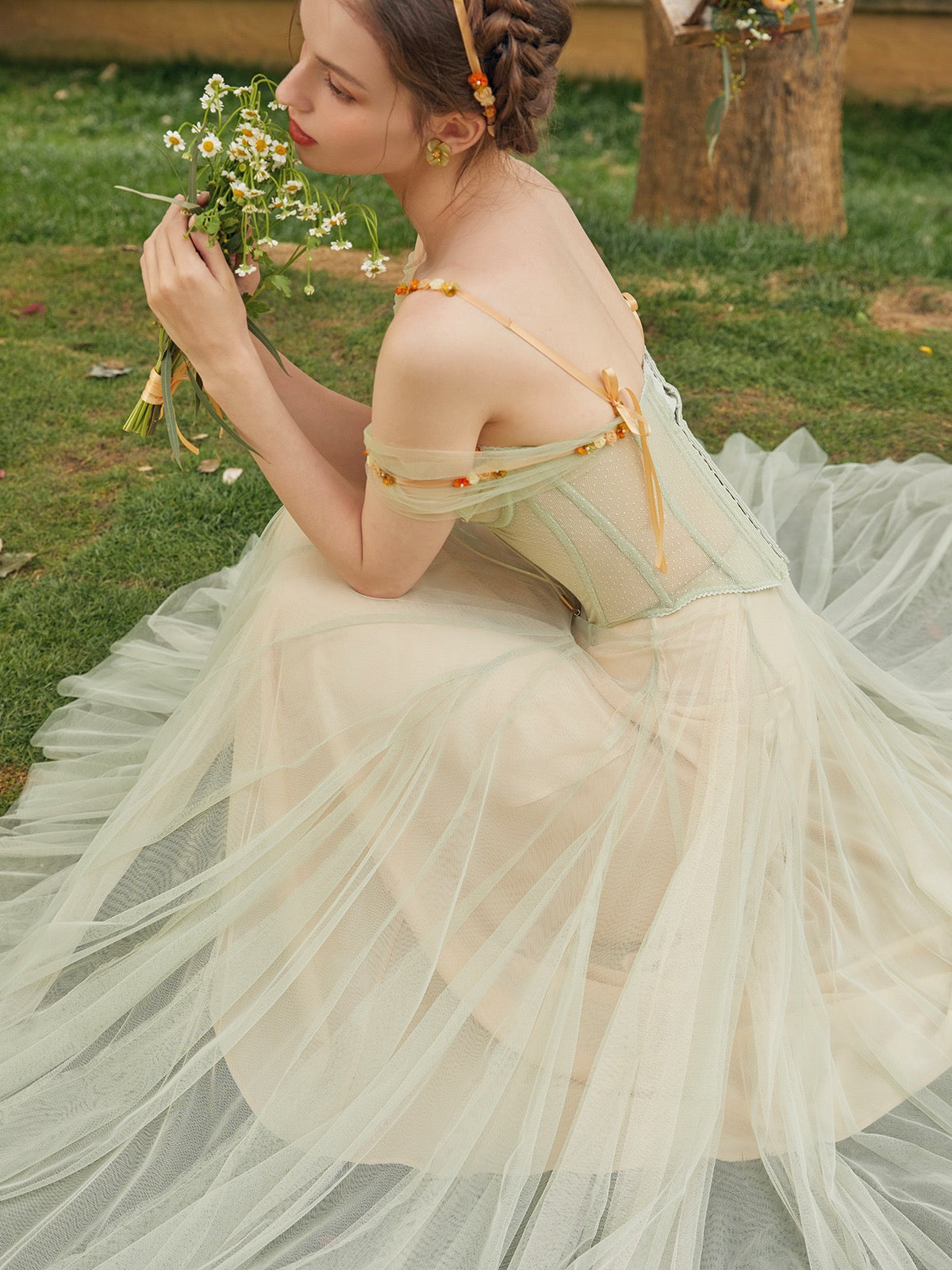 Wonderful Fairy Corset Gown | Enchanted Garden Summer Soires & Celebrations MonBelAmour Wonderful Fairy Corset Gown | Enchanted Garden Summer Soires & Celebrations MonBelAmour