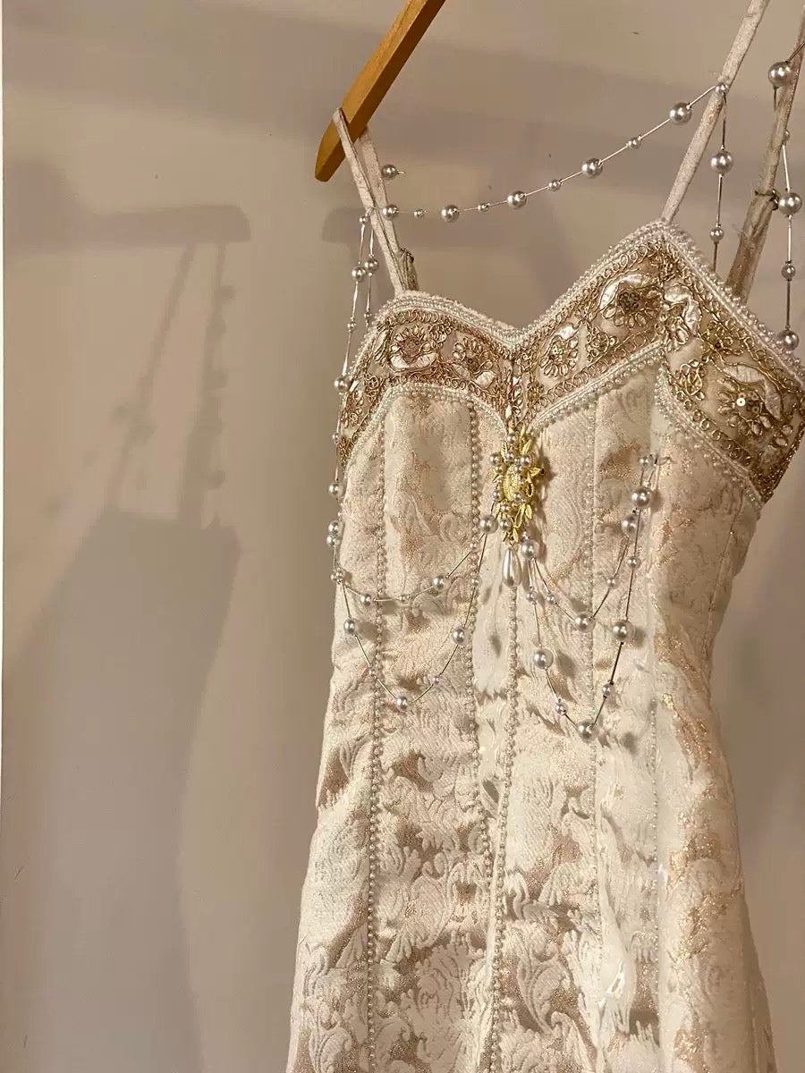 sybil baroque pearl mermaid dress Sybil baroque pearl mermaid dress MonBelAmour
