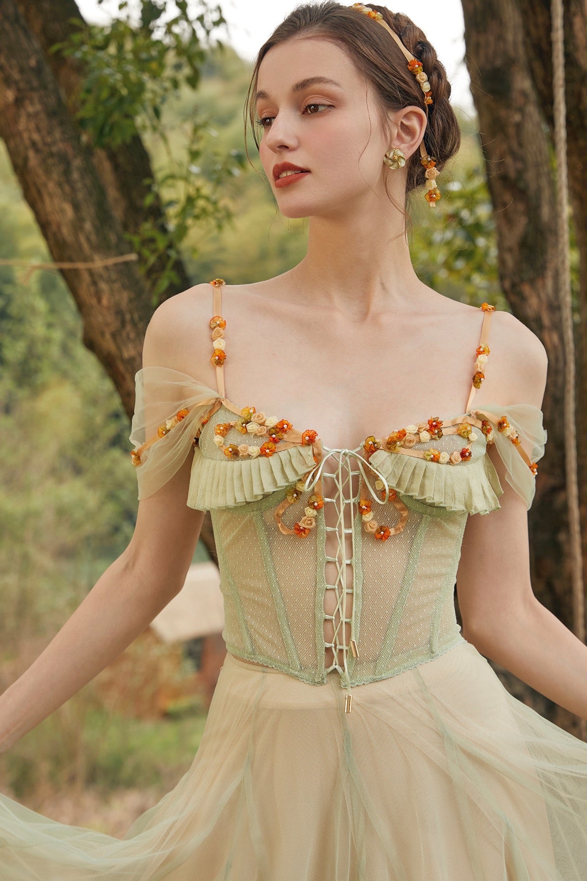 Wonderful Fairy Corset Gown | Enchanted Garden Summer Soires & Celebrations MonBelAmour Wonderful Fairy Corset Gown | Enchanted Garden Summer Soires & Celebrations MonBelAmour